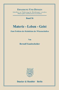 Materie - Leben - Geist