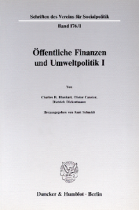 Öffentliche Finanzen und Umweltpolitik I