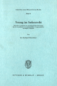 Verzug im Sachenrecht