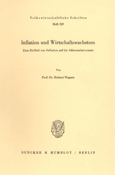 Inflation und Wirtschaftswachstum