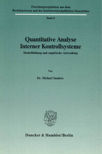 Quantitative Analyse Interner Kontrollsysteme