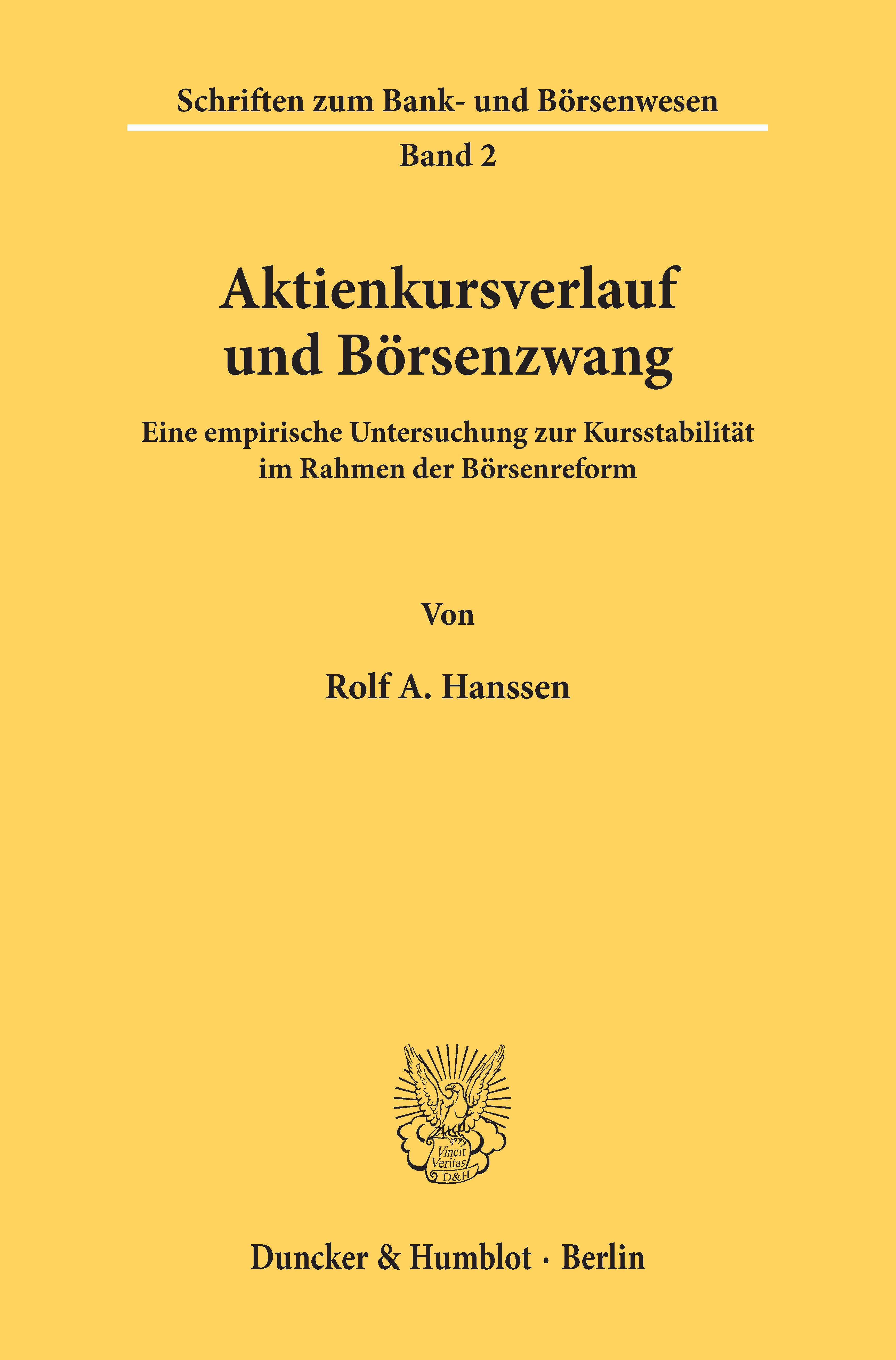 Aktienkursverlauf und Börsenzwang