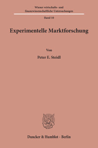 Experimentelle Marktforschung