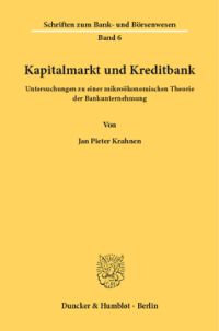 Kapitalmarkt und Kreditbank