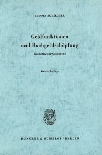 Geldfunktionen und Buchgeldschöpfung