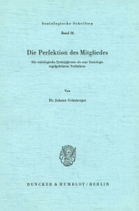 Die Perfektion des Mitgliedes
