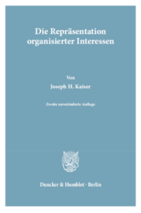 Die Repräsentation organisierter Interessen