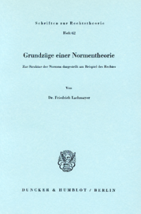 Grundzüge einer Normentheorie