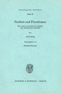 Freiheit und Pluralismus