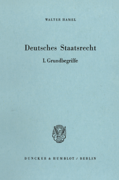 Deutsches Staatsrecht Deutsches Staatsrecht