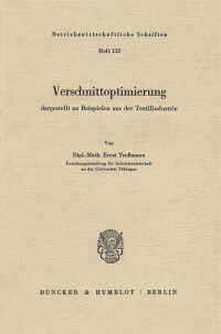 Verschnittoptimierung