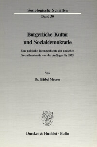 Bürgerliche Kultur und Sozialdemokratie