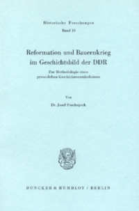 Reformation und Bauernkrieg im Geschichtsbild der DDR
