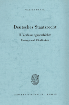 Deutsches Staatsrecht Deutsches Staatsrecht