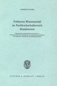 Politische Wissenschaft im Fachhochschulbereich Sozialwesen