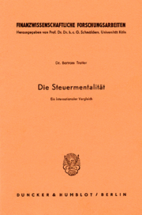 Die Steuermentalität
