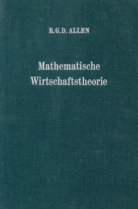Mathematische Wirtschaftstheorie