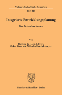 Integrierte Entwicklungsplanung