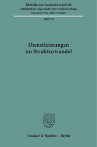 Dienstleistungen im Strukturwandel