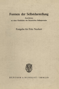 Formen der Selbstdarstellung