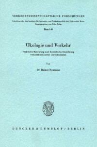 Ökologie und Verkehr