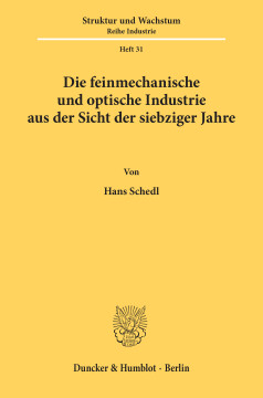 Die feinmechanische und optische Industrie Die feinmechanische und optische Industrie
