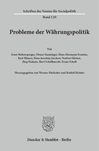 Probleme der Währungspolitik