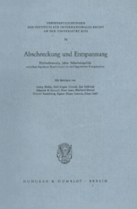 Abschreckung und Entspannung