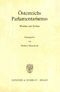 Österreichs Parlamentarismus