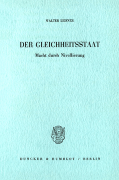 Der Gleichheitsstaat Der Gleichheitsstaat