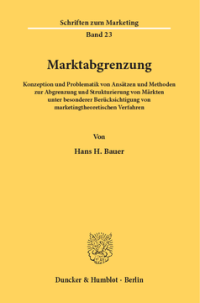 Marktabgrenzung