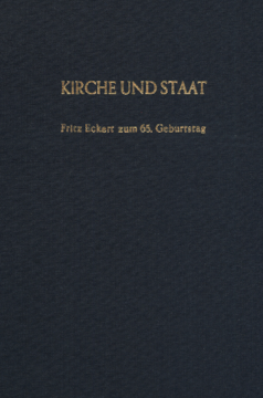 Kirche und Staat Kirche und Staat