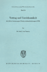 Vertrag und Unwirksamkeit