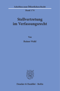 Stellvertretung im Verfassungsrecht