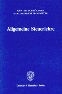 Allgemeine Steuerlehre