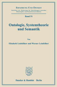 Ontologie, Systemtheorie und Semantik