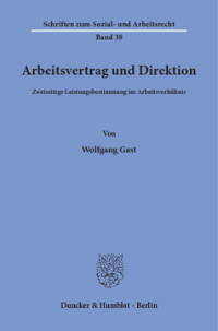 Arbeitsvertrag und Direktion