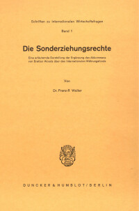 Die Sonderziehungsrechte