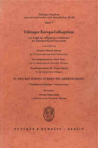 In welches Europa führen die Direktwahlen?
