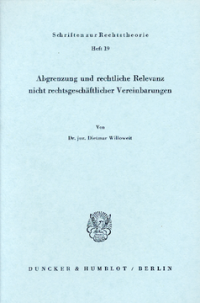 Abgrenzung und rechtliche Relevanz nicht rechtsgeschäftlicher Vereinbarungen