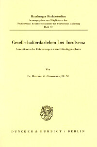 Gesellschafterdarlehen bei Insolvenz