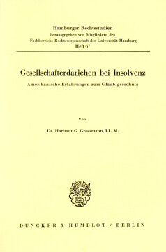Gesellschafterdarlehen bei Insolvenz Gesellschafterdarlehen bei Insolvenz