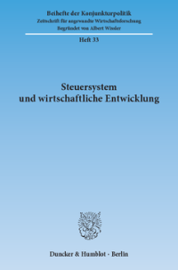 Steuersystem und wirtschaftliche Entwicklung