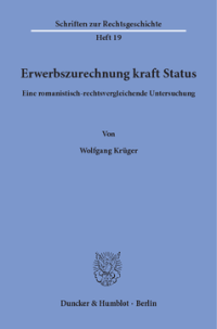 Erwerbszurechnung kraft Status