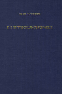 Die Entwicklungsschwelle