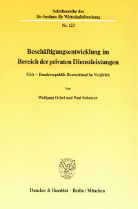 Beschäftigungsentwicklung im Bereich der privaten Dienstleistungen