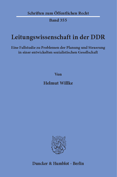 Leitungswissenschaft in der DDR