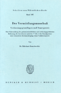 Der Vermittlungsausschuß