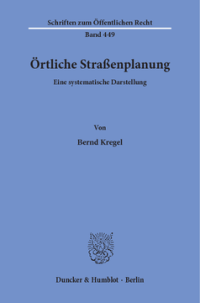Örtliche Straßenplanung