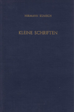 Kleine Schriften Kleine Schriften